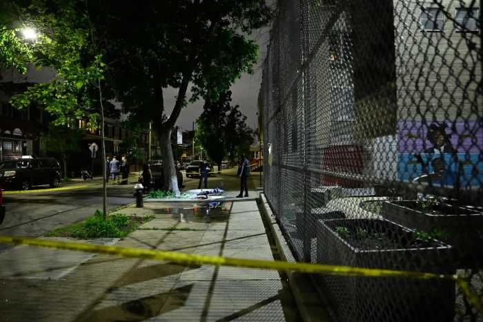 scene of shooting on new jersey avenue