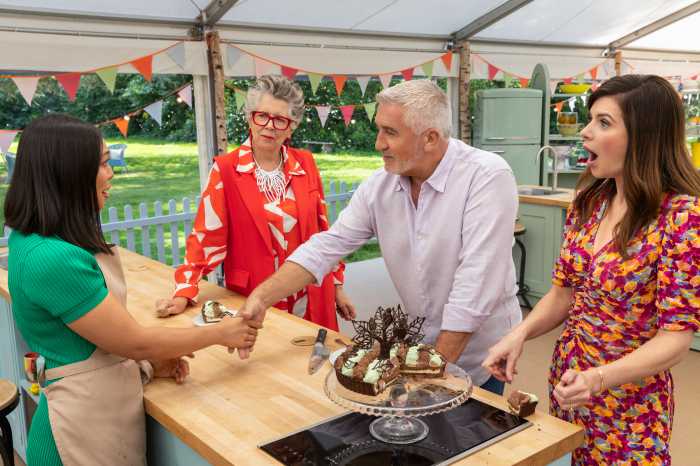 mou with the great american baking show judges