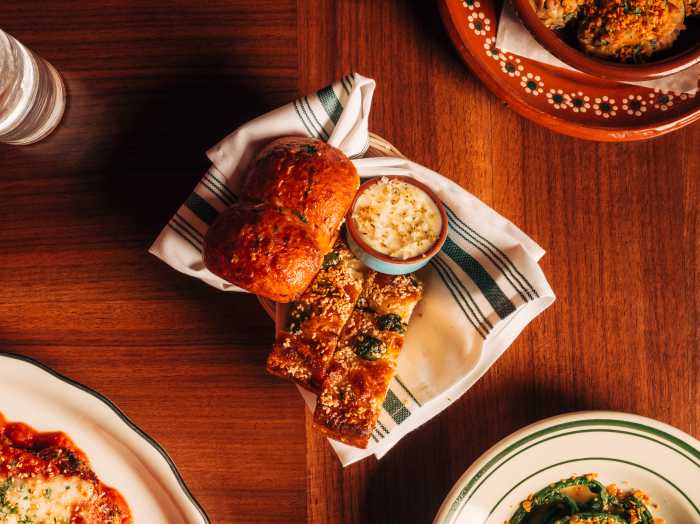 bread service at JR & Son