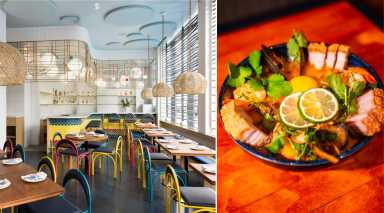 fish cheeks in williamsburg and fish dish in bowl