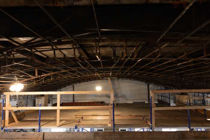 carroll gardens library construction