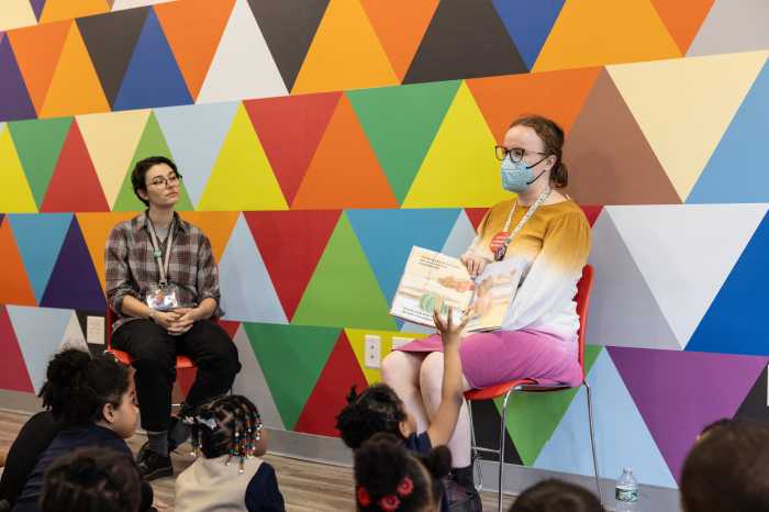 storytime at walt whitman library