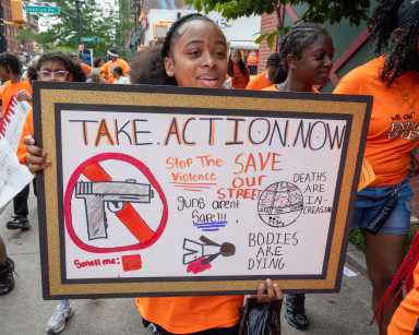 NY: Middle School Students Call for End to Gun Violence