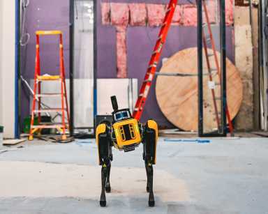 NY: Spot the Robot Dog goes Construction