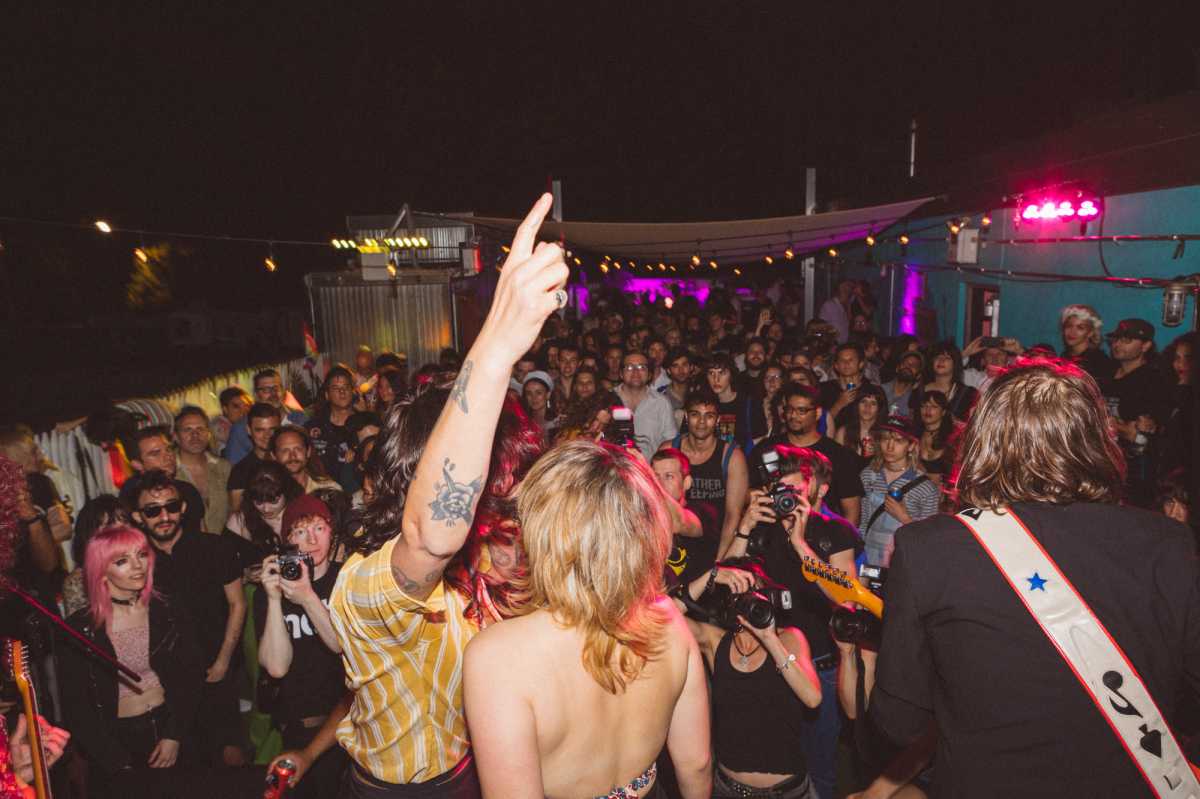 people dancing at our wicked lady