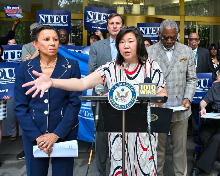 grace meng at rally