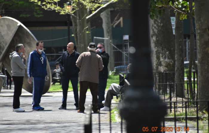 villani in city park gambling