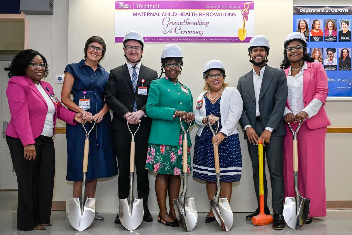 NY: Woodhull Hospital Groundbreaking of Labor and Birthing Suite