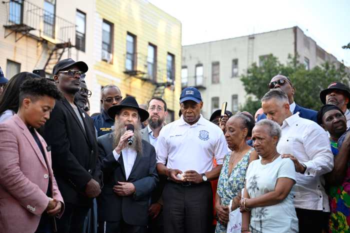 eric adams prayer vigil crown heights