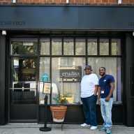 people outside erudito cannabis dispensary