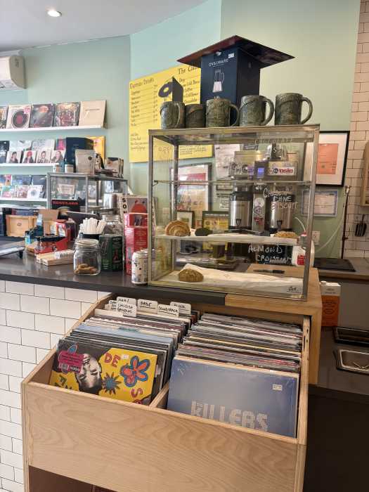 albums in bin at for the record