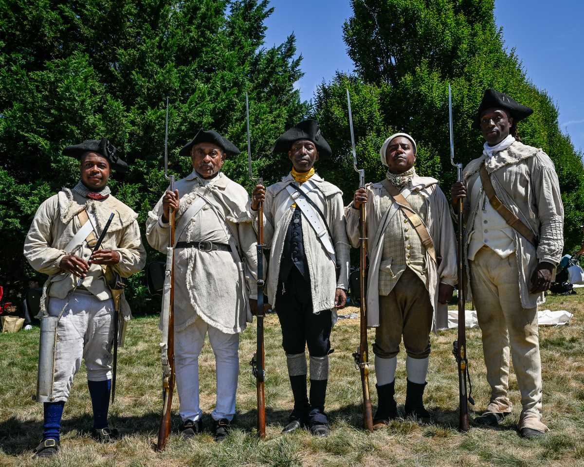 battle of brooklyn reenactors