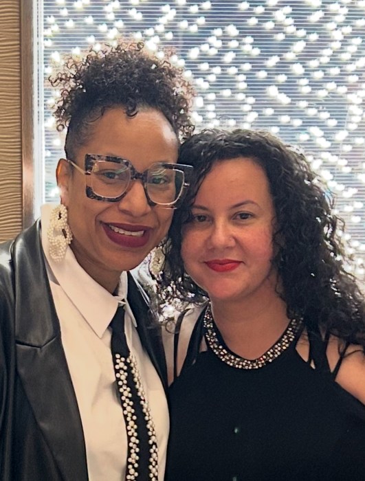 Tiana Stowers-Pearson and Felicia Medina