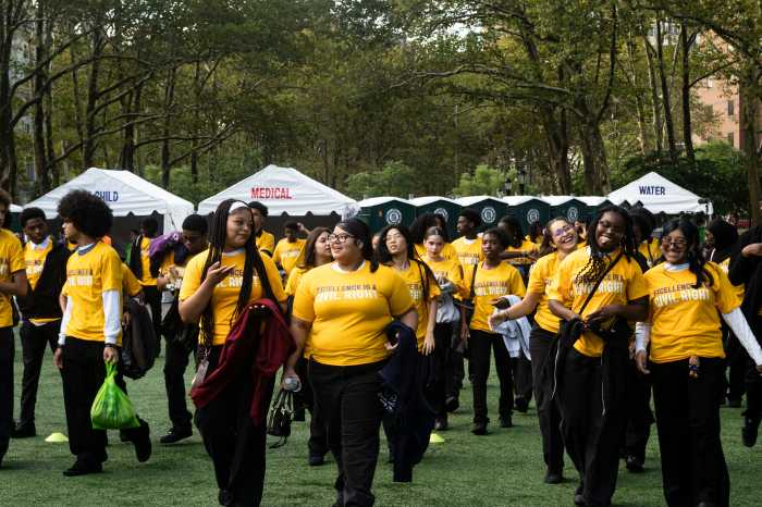 charter school rally