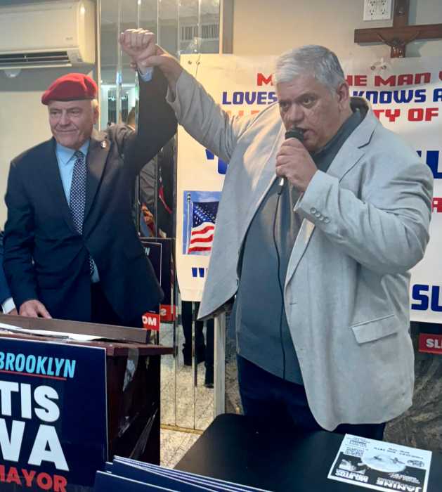 barsamian with curtis sliwa