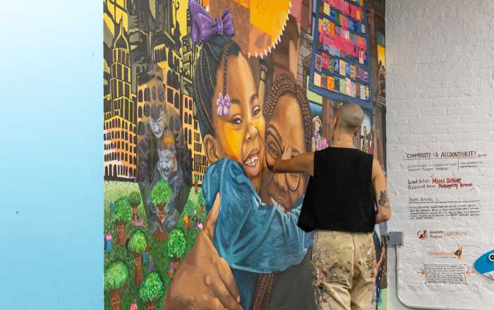 Jeremiah Program mural artist