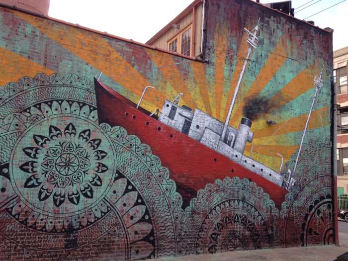 mural in red hook