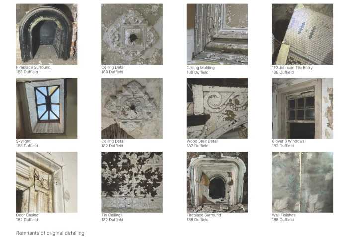 thumbnails of historic home details