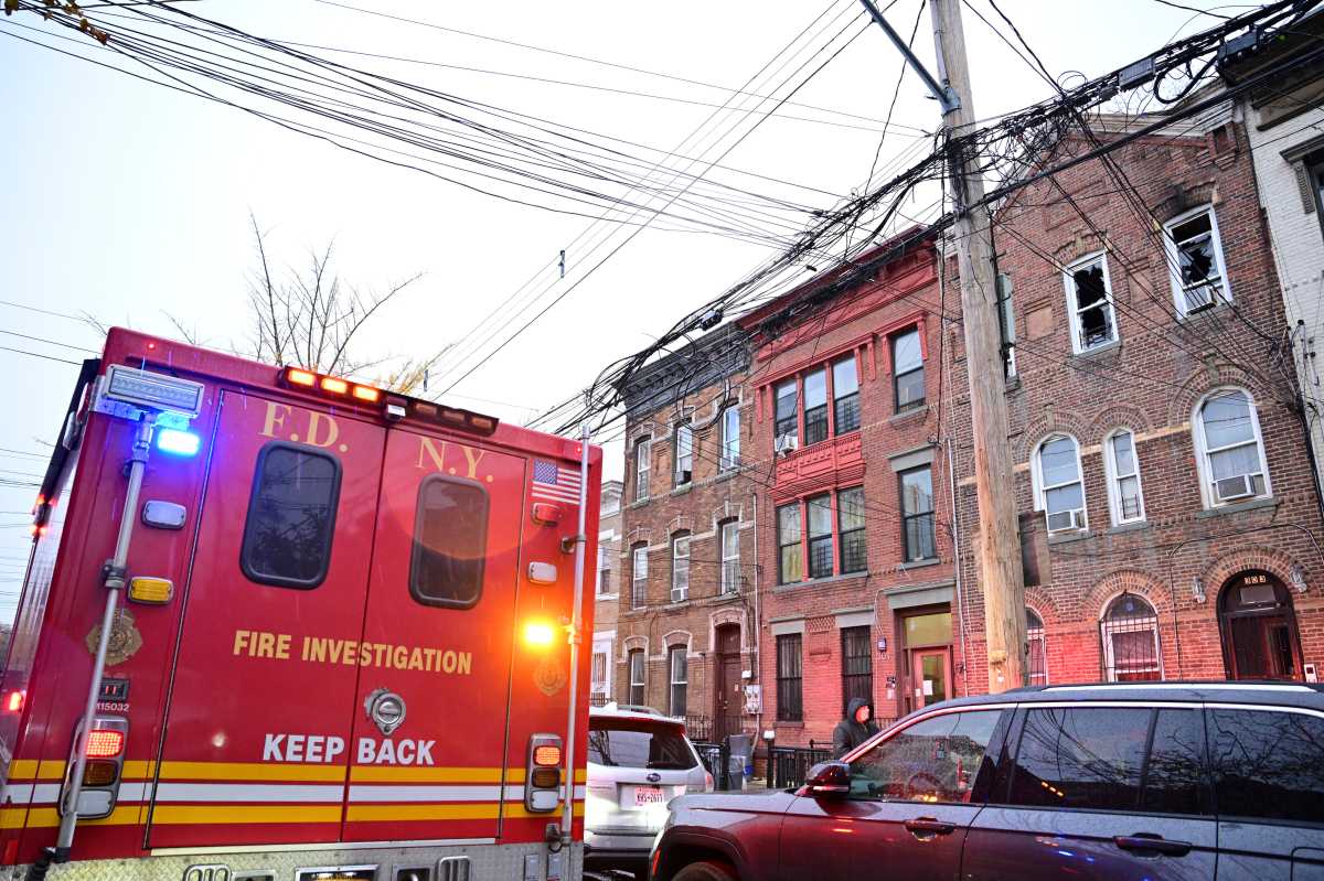 Two critically injured in early morning East New York apartment fire