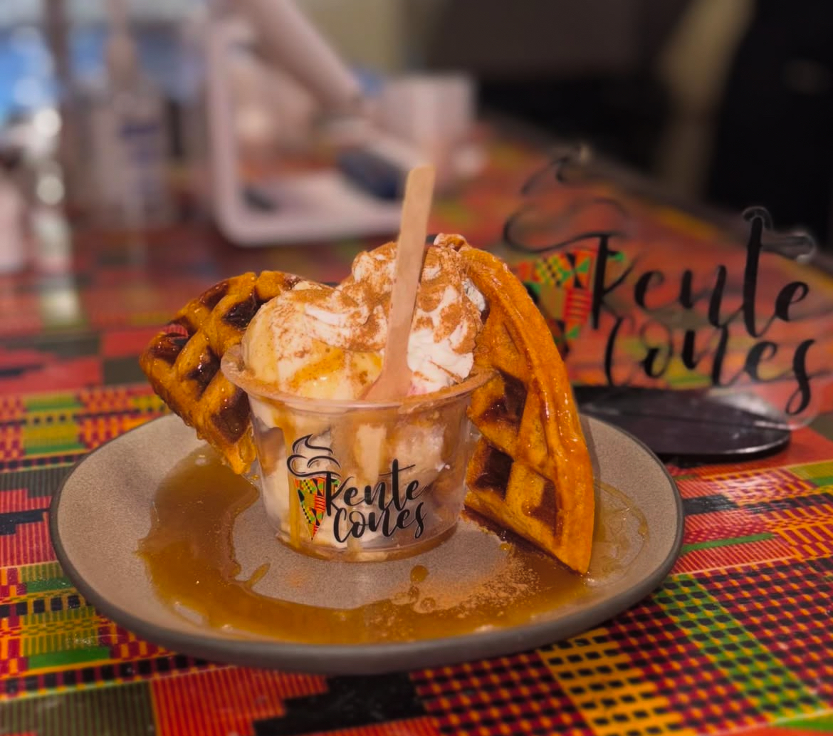 How Kente Cones blends African ingredients and ancestral stories in East New York