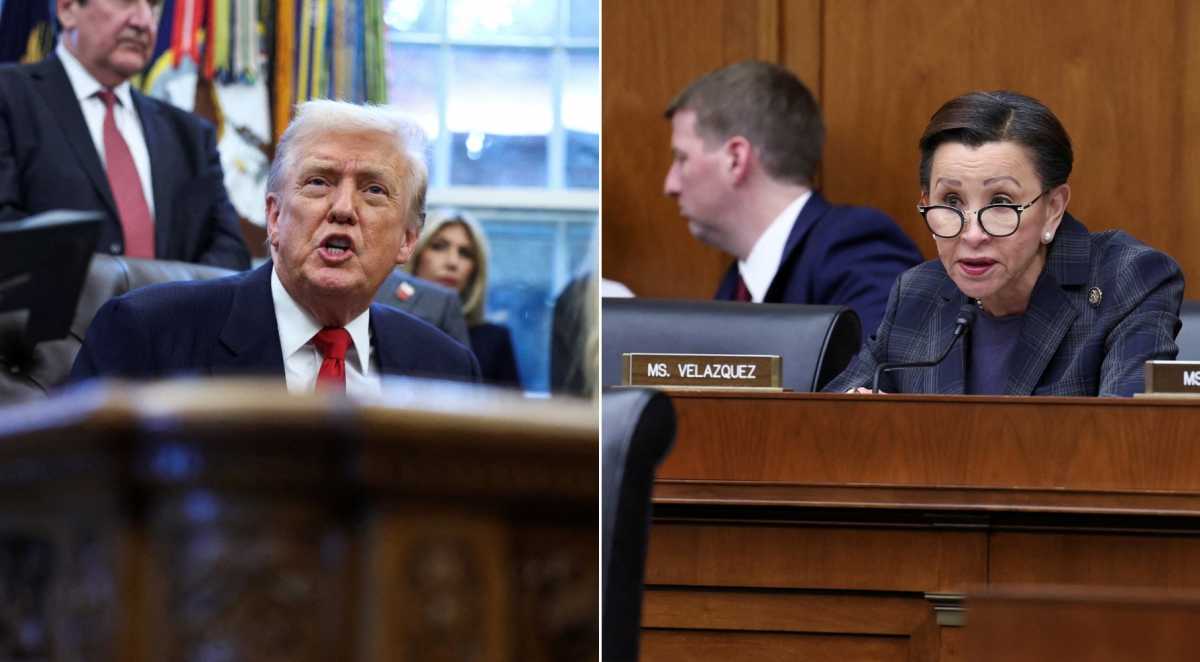 trump and velázquez