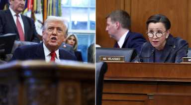 trump and velázquez