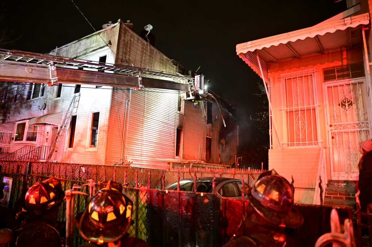 Cypress Hills house fire displaces 27 people as FDNY battles three