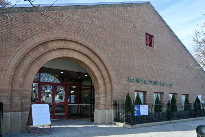 gerritsen beach library exterior
