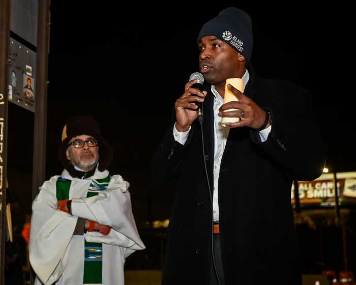 antonio delgado outside MDC