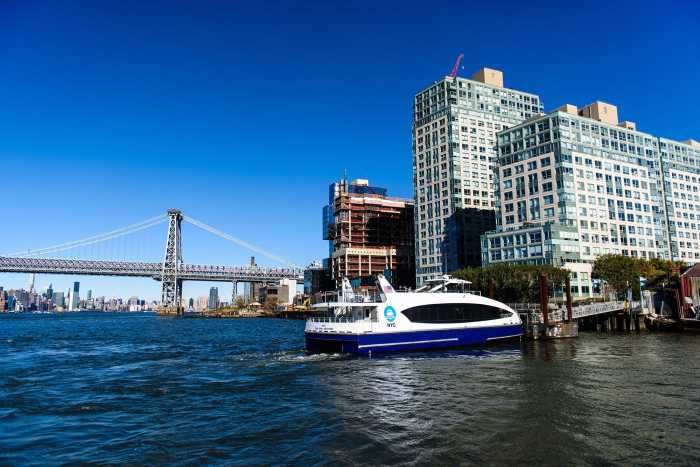 ferry in williamsburg