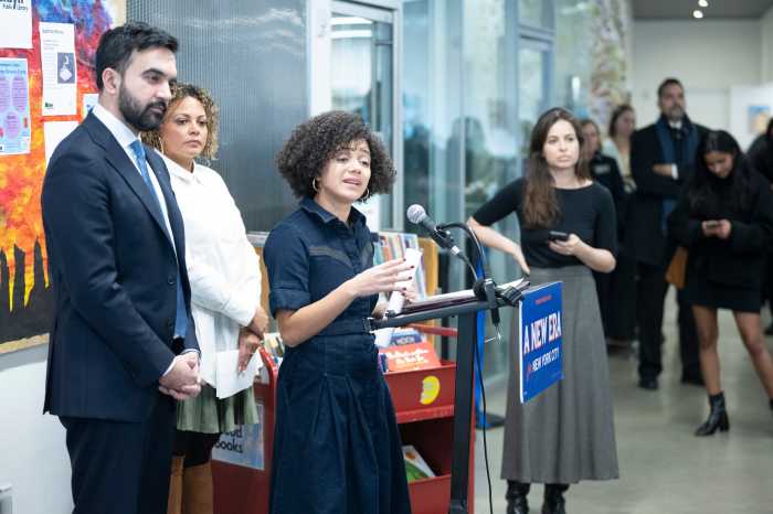 Catherine Almonte Da Costa with Mamdani