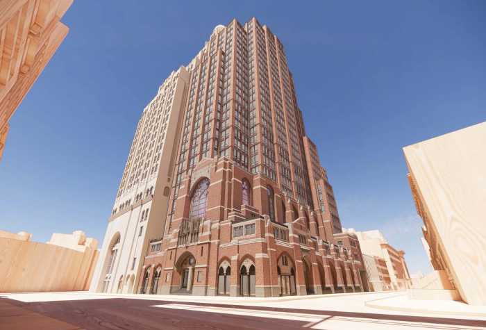 rendering of fort greene church tower