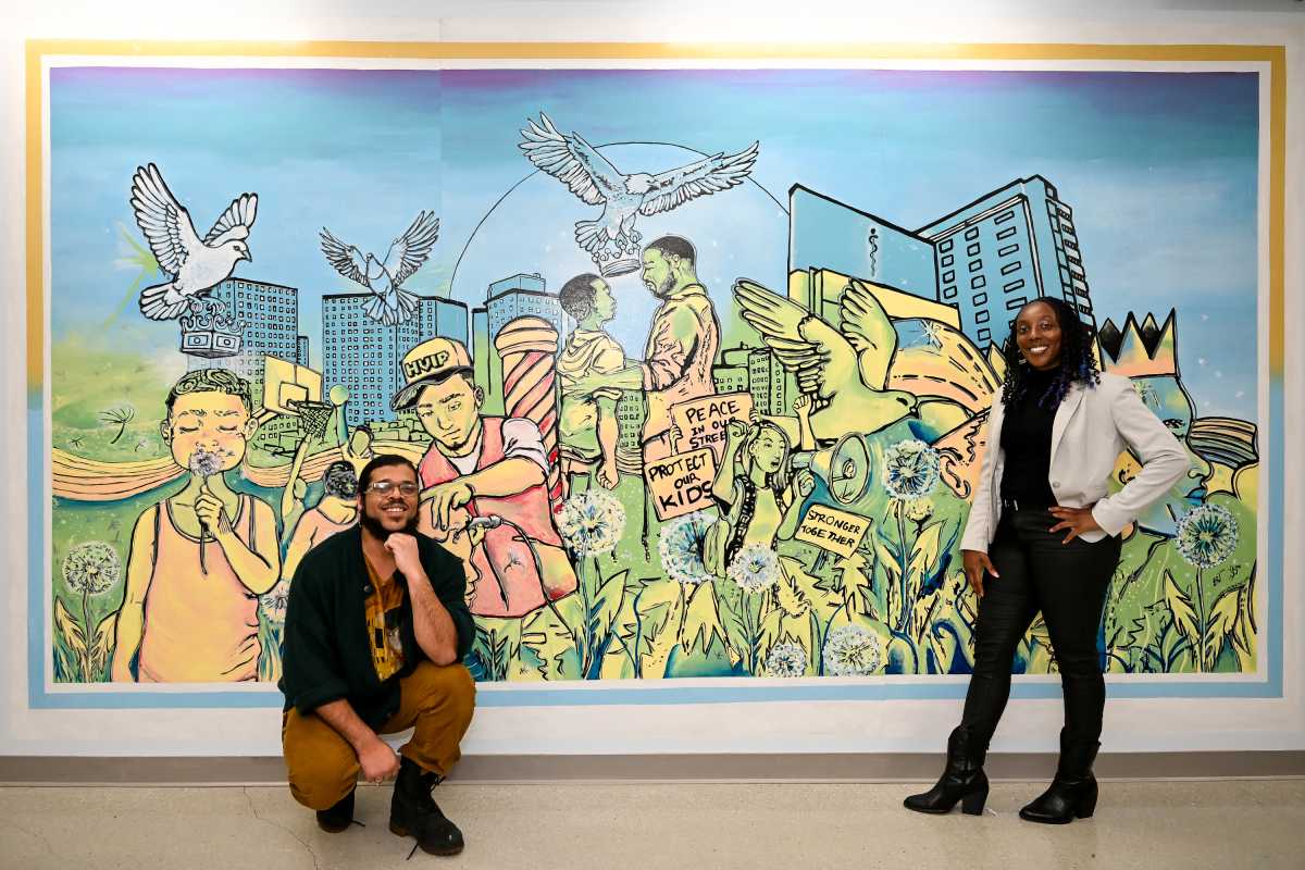 'Therapy for the Soul': Woodhull Medical Center unveils first-of-its-kind systemwide mural * Brooklyn Paper