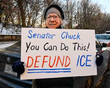NY: Indivisble Brooklyn Rally Chuck Schumer