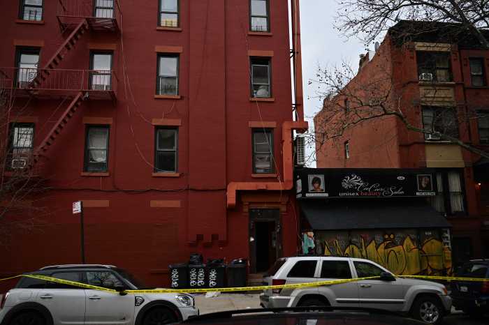 bed-stuy stabbing scene