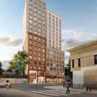 rendering of development on fulton street clinton hill housing