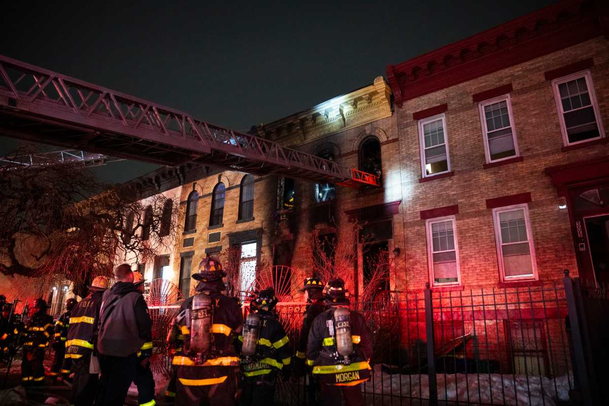 Six fires sweep Brooklyn over weekend, leaving 11 injured