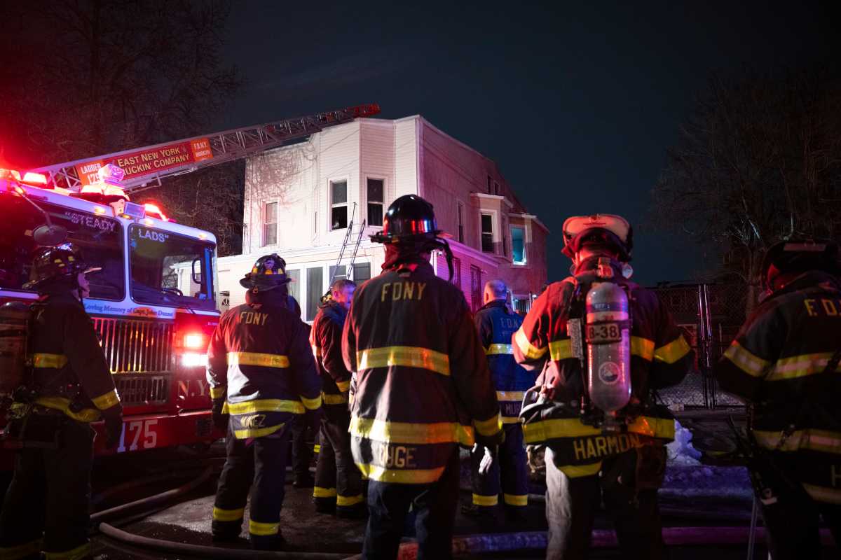 Fire displaces several people at East New York home cited for illegal conversion
