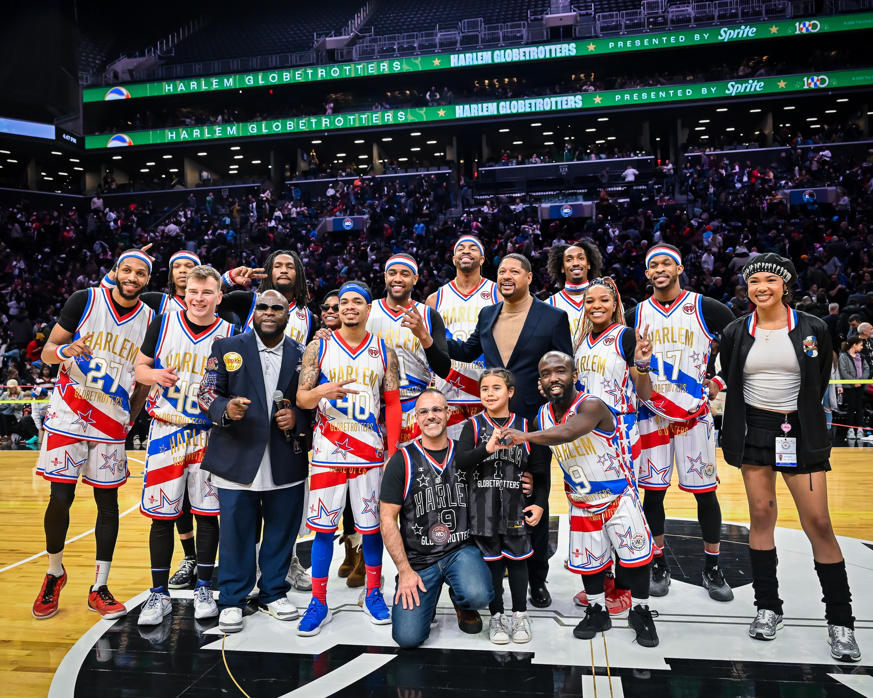 A century of showmanship: Harlem Globetrotters wow Barclays Center