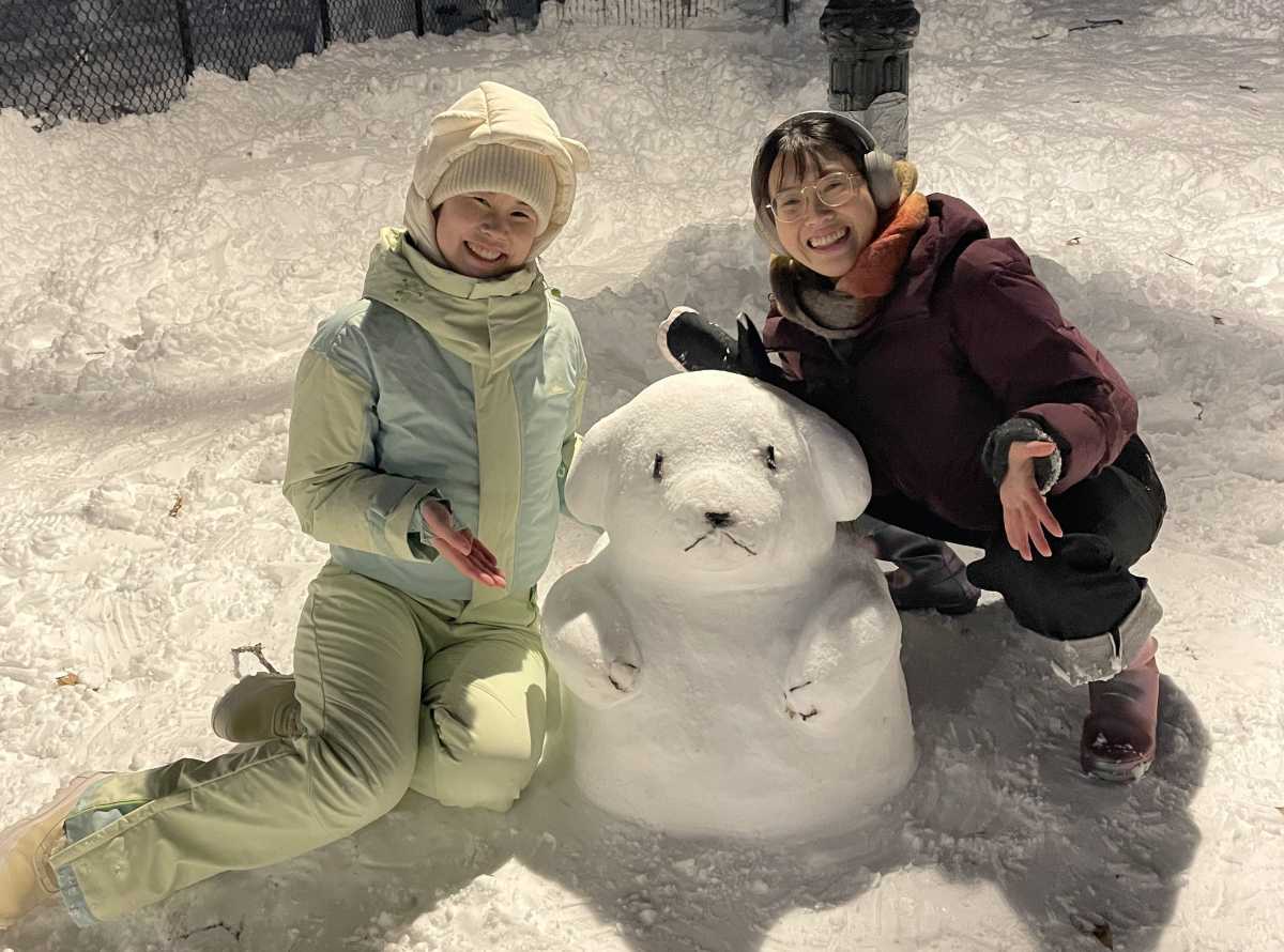 What happens when a blizzard hits? Brooklynites build a snow sculpture garden * Brooklyn Paper