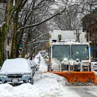 snow in park slope power outage