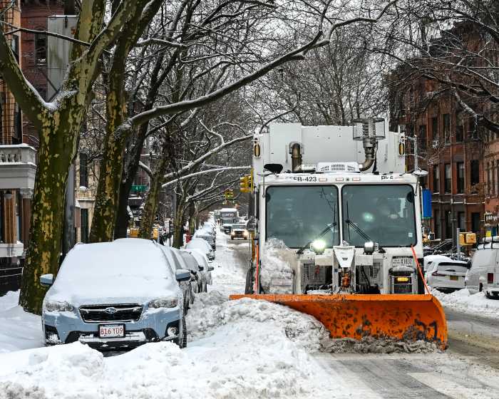 snow in park slope power outage