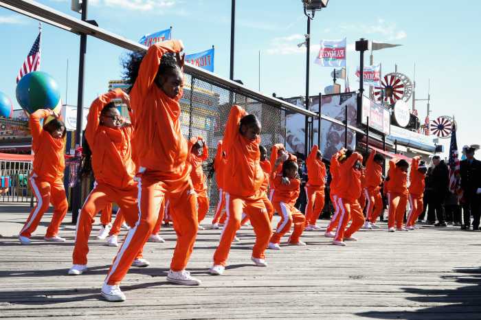 dancers in coney island