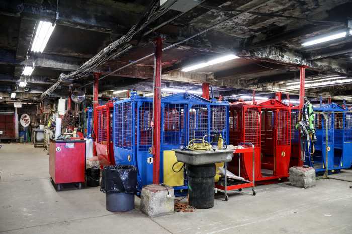 wonder wheel cars stored