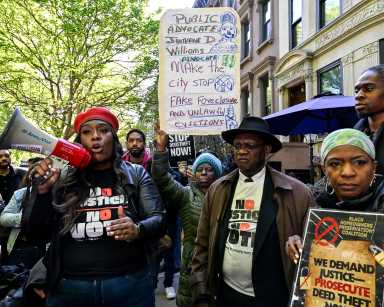 deed theft rally bed-stuy