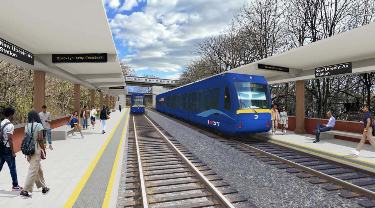 IBX light rail plan takes center stage at New York Transit Museum