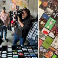 NYC Tape Fair buyers and tapes