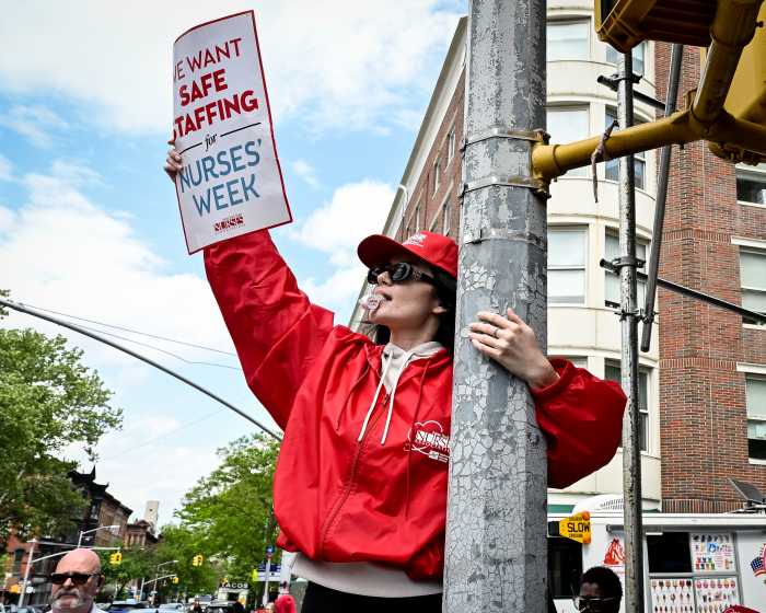 NY:  NYSNA Rally at NYP Brooklyn Methodist Hospital